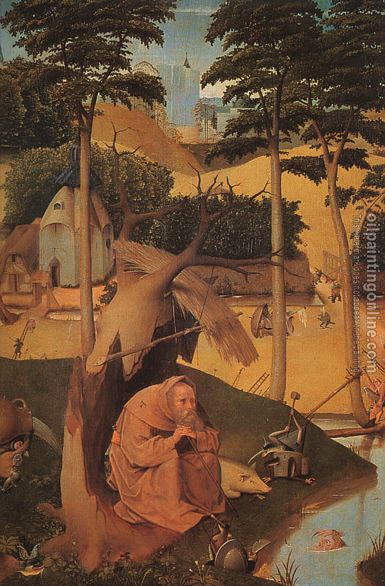 Bosch, Hieronymus - Temptation of Saint Anthony